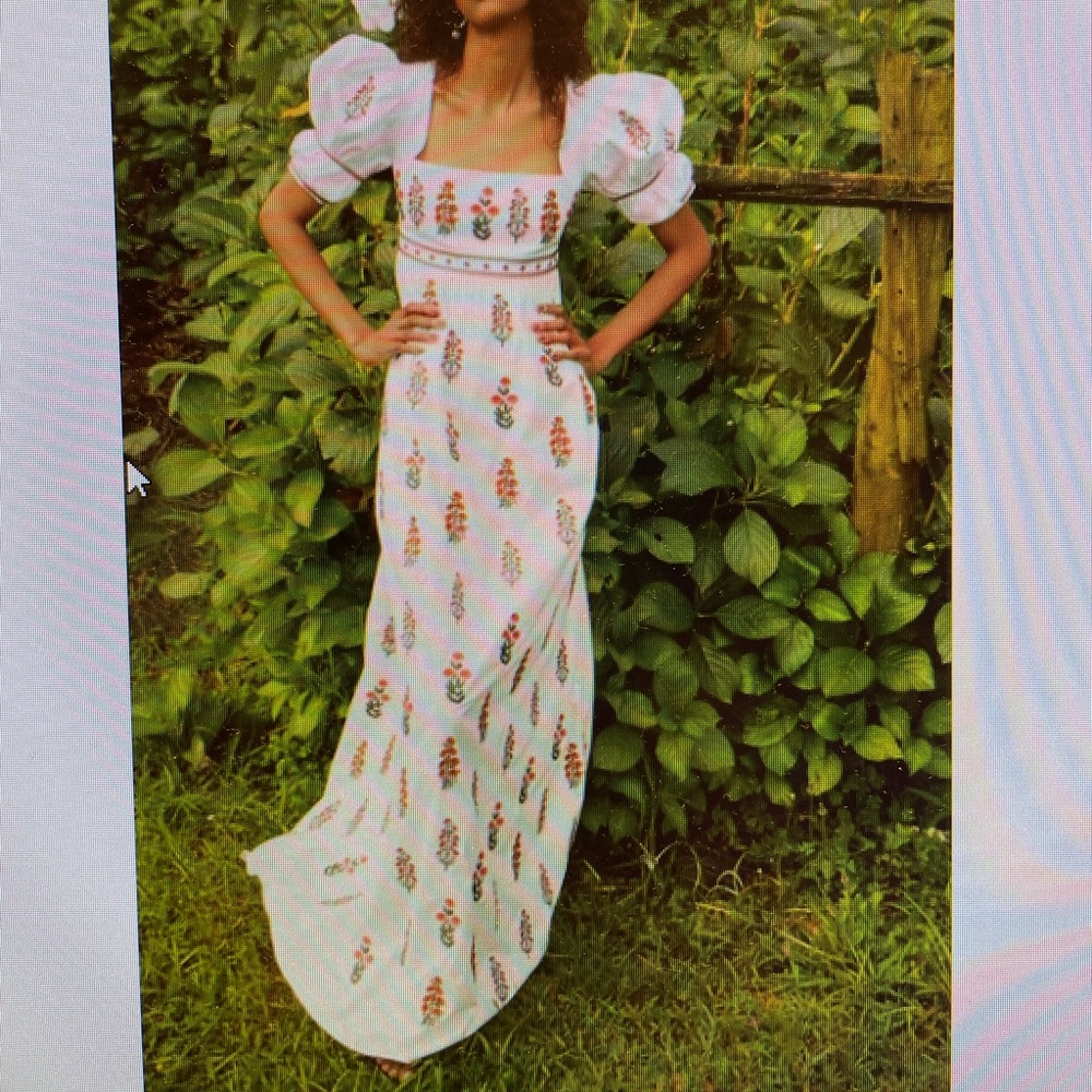 Agua Bendita - Wallflowers Banana Dahlia Dress Bridgerton Ball